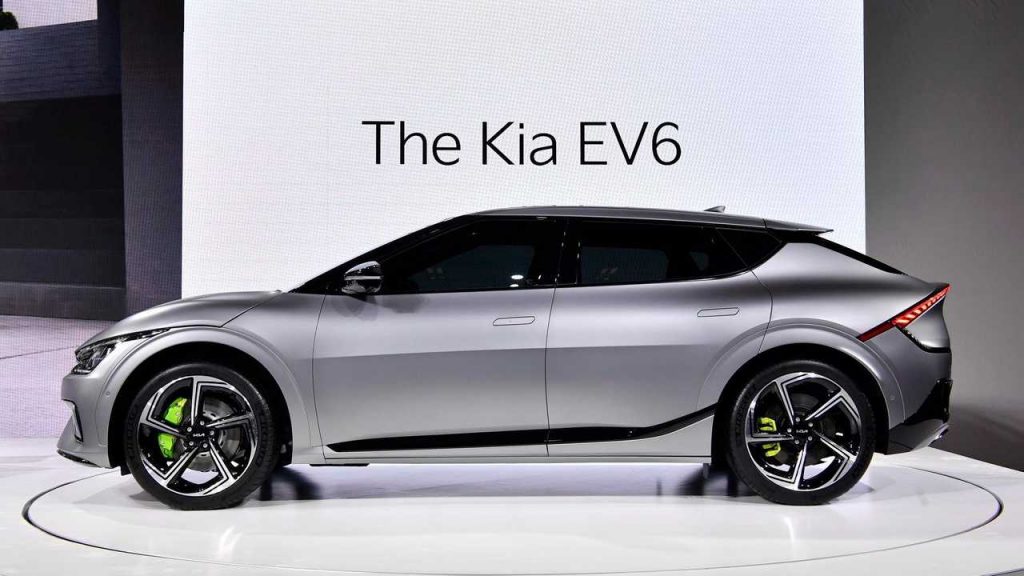 Kia's Debut EV with Kia EV6 All Electric Compact Crossover SUV » EV